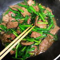 坊主！'s cooksnap of when they made 中華料理店の簡単本格レバニラ炒め.