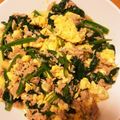 かおキッチン's cooksnap of when they made ほうれん草とツナの玉子炒め.