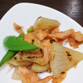 ウタマ's cooksnap of when they made 簡単おかず＊鮭と野菜のバター醤油炒め＊.