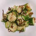 しばちゃそ's cooksnap of when they made 簡単★パリパリきゅうりの塩昆布漬け物.