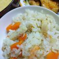 まりゆりひろこ's cooksnap of when they made 炊飯器でお手軽シーフードピラフ.