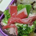 ゆけり３兄弟's cooksnap of when they made お弁当に♬ ブロッコリーとカニカマ和え.