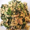 pimpa44's cooksnap of when they made ♪ごはんがすすむ♪ ツナ＆春菊の卵炒め.