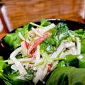 ＊あんずあん＊'s cooksnap of when they made 三つ葉と大根のゆず胡椒サラダ♫♬.