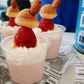 はぴclover's cooksnap of when they made リトルミイ苺ショートケーキグラスデザート.