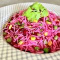 ばぢこ's cooksnap of when they made トルコ家庭料理☆ビーツのピンクサラダ.