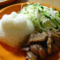 halcoママ's cooksnap of when they made ♡豚のしょうが焼きプレート♡.