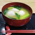 Yukiまむ's cooksnap of when they made 小松菜と里芋のお味噌汁.