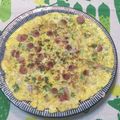 おはなすき's cooksnap of when they made 子供が好きなソーセージのオープンオムレツ.