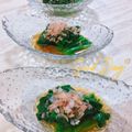 オウジリリノエ's cooksnap of when they made ほうれん草のお浸し♪.