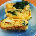 pukukoko's cooksnap of when they made 三つ葉と桜エビのほんのり甘い☆卵焼き.