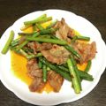 クロ８５'s cooksnap of when they made 食欲↑【豚肉とにんにくの芽のピリ辛炒め】.