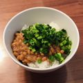 3yes's cooksnap of when they made 毎日の納豆●ネギ油トッピング.