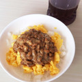 ☆やまや☆'s cooksnap of when they made レンジで簡単！ふわふわ卵の納豆ごはん.