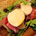 1035's cooksnap of when they made はみだしクレソンと生ハムのサンドイッチ.