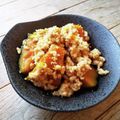 yunapi☆'s cooksnap of when they made mレンジdeかぼちゃのそぼろ煮.