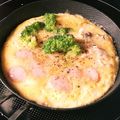 nana_tenjo's cooksnap of when they made ブロッコリーとウインナーの濃厚オムレツ.