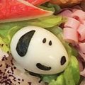 ☆watabon☆'s cooksnap of when they made うずらの卵で、スヌーピー♡.