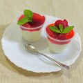 みちょんす135's cooksnap of when they made いちごのレアチーズケーキ.