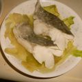 白いぐれーぷ's cooksnap of when they made 簡単ヘルシー♪タラのレタス蒸し.