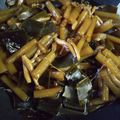 みつばちまちゃ's cooksnap of when they made 長期保存可能！…蕗と昆布とキノコの佃煮.