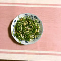 クック1V5K8H☆'s cooksnap of when they made 豆苗ときゅうりのごま油和え.
