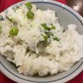 豆とオリーブ's cooksnap of when they made グリンピースご飯.