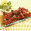 toraちゃん♪'s cooksnap of when they made トマトのフレッシュ大葉ドレッシングサラダ.