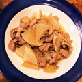 ぼぼぼぼ♪'s cooksnap of when they made 春大根と豚コマの甘辛炒め.