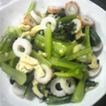 チョコンＶ's cooksnap of when they made 小松菜とあげのからし酢味噌和え.