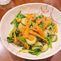絃斗＊'s cooksnap of when they made □■きゅうりとほうれん草のゴマ和え■□.