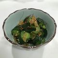 ❁Abake❁'s cooksnap of when they made きゅうりとザーサイ★ピリ辛和え物.