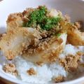 クッキングかぁ♡'s cooksnap of when they made 高野豆腐とカブのソース炒め丼.