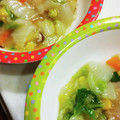 ☆☆いるかー's cooksnap of when they made 小松菜と鳥もも肉のとろとろ炒め.