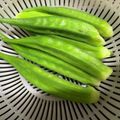 クックH86AFM☆'s cooksnap of when they made 《電子レンジ、ダイエット》オクラの下処理.