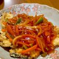 クックD7FIMM☆'s cooksnap of when they made 本格的な白身魚の甘酢あんかけ.