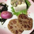 miwaco1207's cooksnap of when they made 鶏ひき肉のれんこんはさみ焼き.