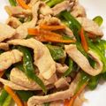 boo♡mam's cooksnap of when they made 青椒肉絲？豚肉とピーマン炒め.