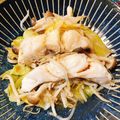 miya☆miki's cooksnap of when they made ☆鱈とキャベツの酒バター蒸し☆.