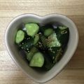かおり♡♡♡'s cooksnap of when they made 塩とごま油だけ♪きゅうりのシンプル浅漬け.