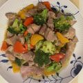 ☆Yummyco's cooksnap of when they made 免疫力アップ！豚肉と彩り野菜のレモン炒め.