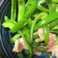 手抜きクック's cooksnap of when they made ばくばくピーマン・ベーコン.