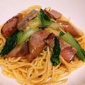 美貴姉's cooksnap of when they made 青梗菜とベーコンのペペロンチーノ♪.