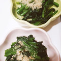 よーこ☆ガッキー's cooksnap of when they made レンジとめんつゆで！ほうれん草のおひたし.