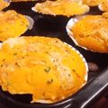 Ｎｙｕ．'s cooksnap of when they made 野菜を美味しく☆ピザマフィン〜♪.