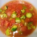 Lake☆Erie's cooksnap of when they made 冷蔵庫が片付くトマトとオクラのスープ.