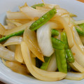ななクレープ's cooksnap of when they made 簡単☆新タマネギとえんどうの炒め物.