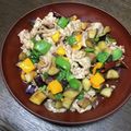 クロ８５'s cooksnap of when they made 簡単うまうま❤豚茄子ピーマンのバジル炒め.