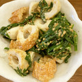 ビアンコ☆'s cooksnap of when they made レンジで！ニラとちくわのマヨ胡麻和え.