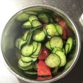 クックZ8J4H4☆'s cooksnap of when they made トマトときゅうりのマリネ.